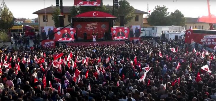 MHP Lideri Bahçeli, Elazığlılara seslendi 