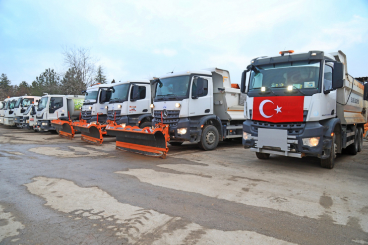 Elazığ Belediyesi kış hazırlıklarını tamamladı