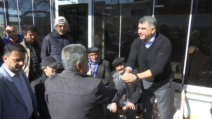Milletvekili Erol Baskil'de depremzedelerle bir araya geldi 