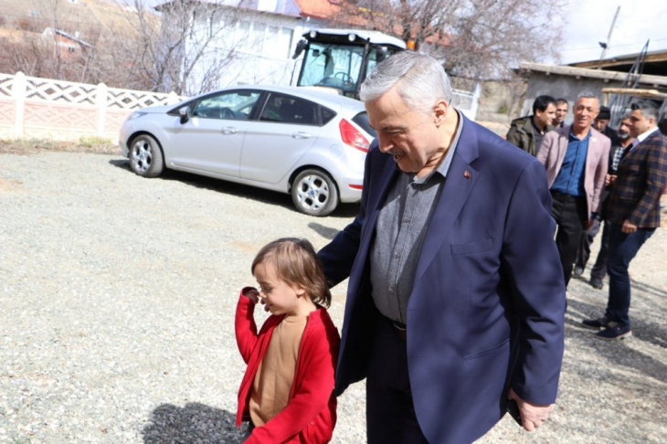 Milletvekili Demirbağ, Baskil Demirlibahçe köyünü ziyaret etti 