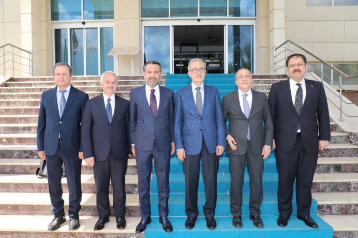 Cumhurbaşkanlığı Savunma Sanayii Başkanı Demir, Başkan Şahin Şerifoğulları'nı ziyaret etti