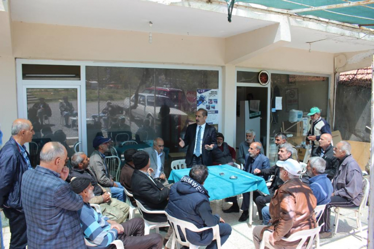 Elazığ Bağımsız Milletvekili Adayı Prof. Dr. Bilal Çoban, Maden ve Gezin ilçelerine ziyarette bulundu