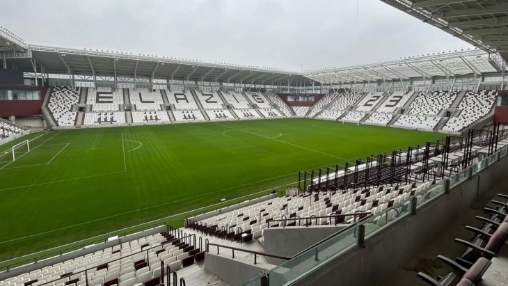 Elazığ Atatürk Stadyumu milli maça hazırlanıyor 